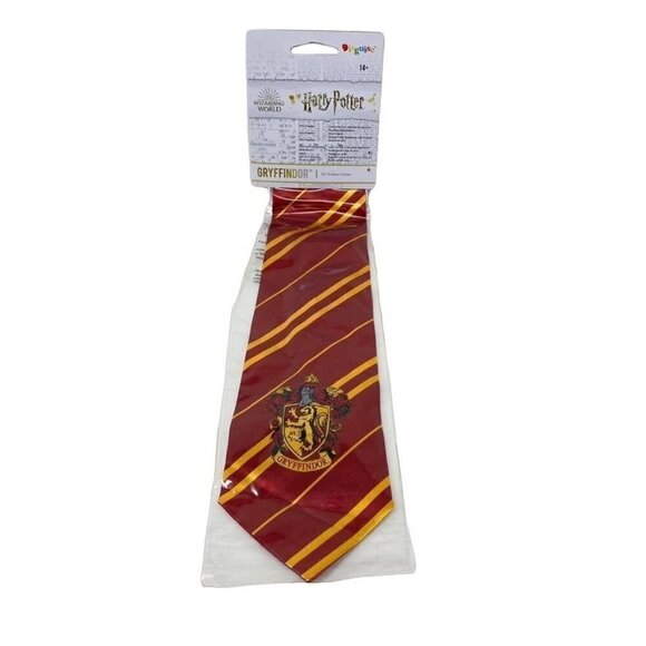 Disguise Adult Harry Potter Gryffindor Halloween Costume Tie - Picture 2 of 8